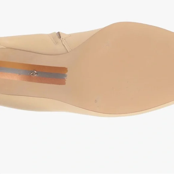 NEW- Sam Edelman Women's SHAUNA Off White Knee High Boots in Eggshell / Cream - Picture 15 of 17